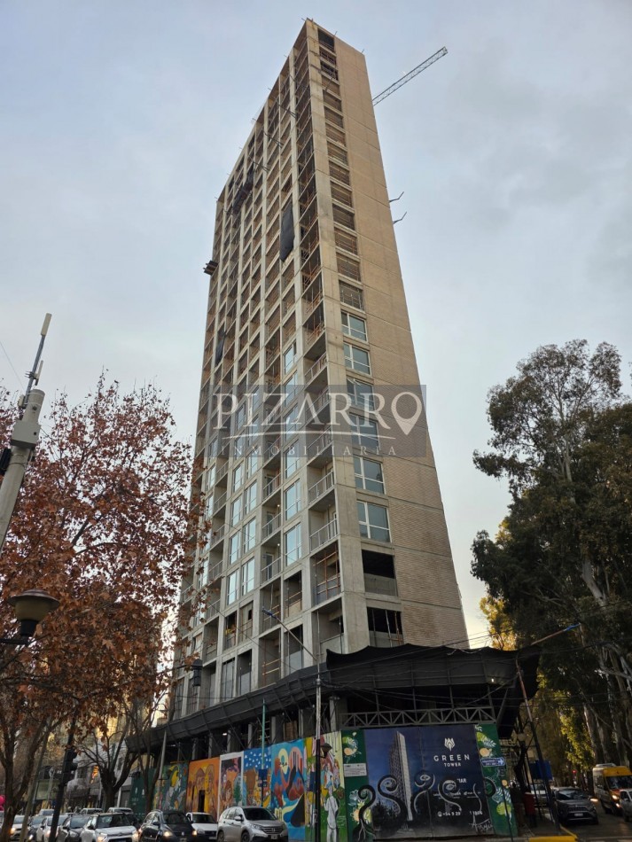 Departamento un dormitorio, edificio Green Tower.