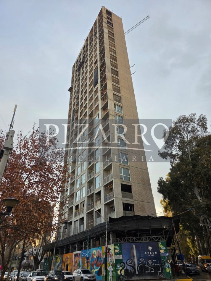 Departamento un dormitorio, edificio Green Tower.