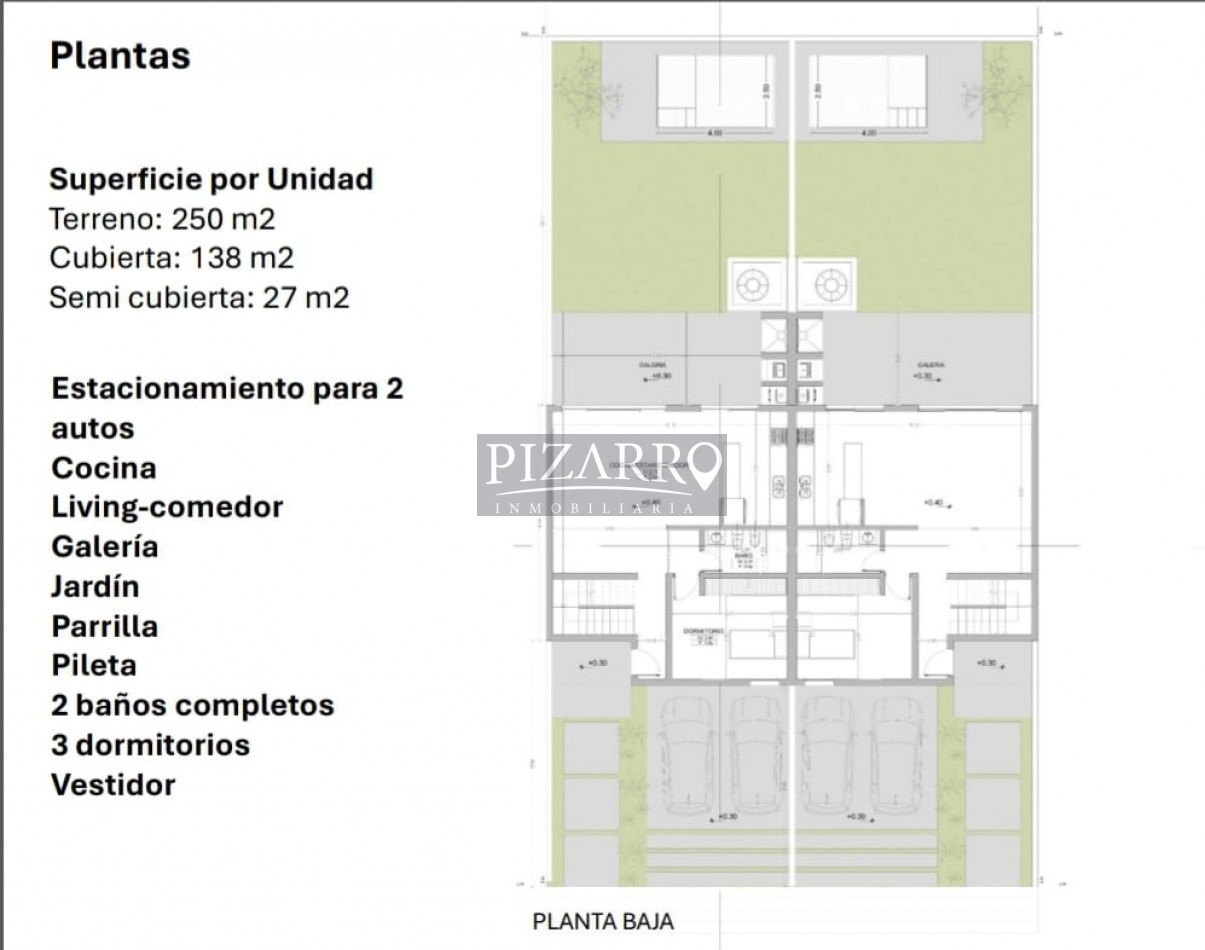 Venta Duplex tres dorm. Patio y Piscina en zona Confluencia
